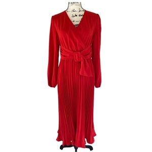 S. DEER / CONCEPT pleated dress